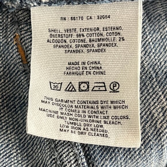 Pilcro Premium Hyphen Patchwork Jeans Size 29 Boyfriend Slouchy - Picture 12 of 12